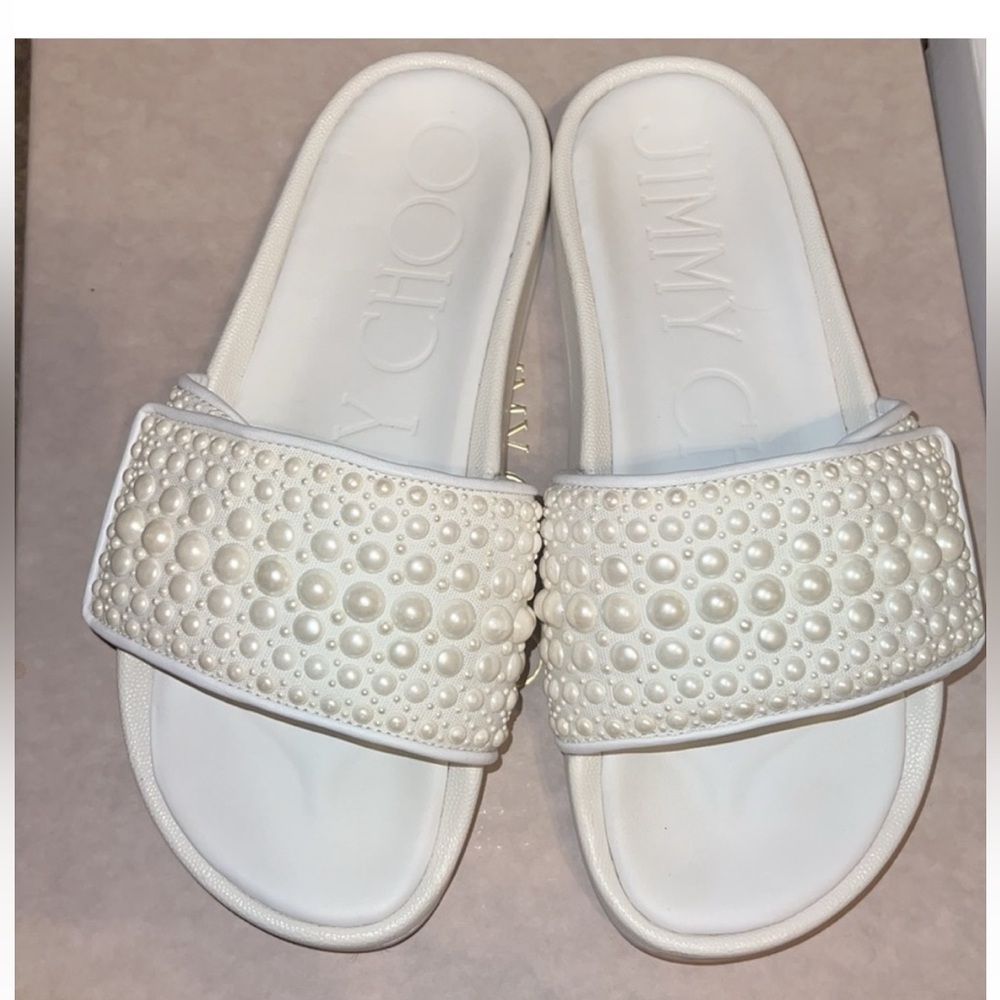 Jimmy Choo slides